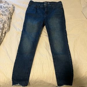 Womens size 8 old navy rockstar super skinny high rise jeans